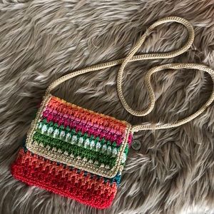 The Sak Rainbow Crossbody Bag NWOT